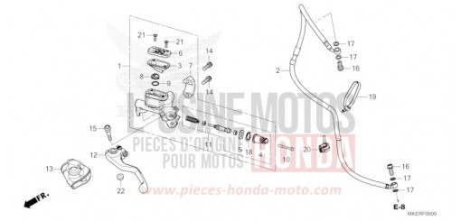 MAITRE-CYLINDRE CRF450RR de 2024